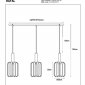 Подвесной светильник Lucide Rafal 45492/03/36