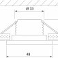 Встраиваемый светильник Elektrostandard 15271/LED a056026