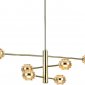 Подвесная люстра DeLight Collection Indiana MX22030002-6A gold/champagne