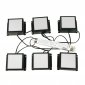 Точечный светильник Uniel Grilyato Mini ULP-0808 42W/4000К IP40 GRILYATO OPAL BLACK KIT06