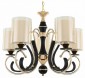 Подвесная люстра Arte Milano Florentia-2237 302237/5 Bk/Gd