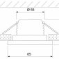Встраиваемый светильник Elektrostandard 15272/LED a056030