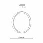 Настенно-потолочный светодиодный светильник Sonex Woodi 7627/CL