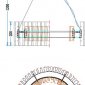 Подвесная люстра Wertmark Patricia WE117.01.303