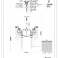 Подвесная люстра  62GDM-90556