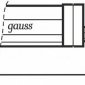 Линейный светодиодный светильник Gauss 843425245