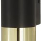 Настенный светильник Lumina Deco LDW 1101-1 BK+GD