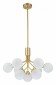 Подвесная люстра Belfast Bryson L-8130-6+3 BR GL