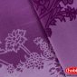 Фиолетовое постельное белье «FILOMENA» из сатина, евро
