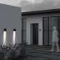 Накладной светильник Maytoni Outdoor Shell O505WL-L6B3K