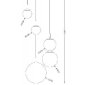 Подвесной светильник Globo Varus 15865-5