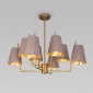 Подвесная люстра Eurosvet Topanga 60173/8 латунь a069018