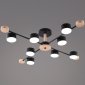 Потолочная люстра Reluce 03751-0.3-08 BK+WOOD GX53