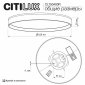 Накладной светильник Citilux ETALON CL750400R