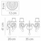 Бра Osgona Nativo 715627