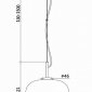Подвесной светильник Maytoni Madmen MOD128PL-L6SG