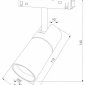 Светильник на штанге Elektrostandard Slim Magnetic a067378