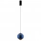 Подвесной светодиодный светильник Crystal Lux Caro SP Led Blue