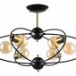 Потолочная люстра Arte Lamp Glasgow A1963PL-6BK