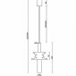 Подвесной светильник Sound Wave MOD255PL-01B1