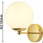 Бра Favourite Undine 2811-1W