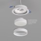 Точечный светильник Denkirs FLAT DK2090-WH