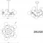 Потолочная люстра Floret ZRS.01201.10