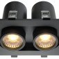 Встраиваемый светодиодный спот Maytoni Technical Hidden DL045-02-10W3K-B