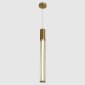 Подвесной светодиодный светильник Crystal Lux Lineup SP11W Led Brass