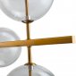 Потолочная люстра DeLight Collection Globe Mobile KG0965P-10L brass