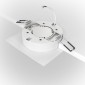 Точечный светильник Maytoni Hoop DL086-GX53-SQ-WB