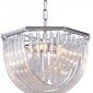 Подвесная люстра DeLight Collection Murano Glass KR0116P-5R/A chrome