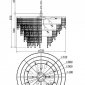 Подвесная люстра Maytoni Noa DIA202PL-15CH