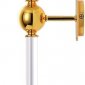 Бра Crystal Lux Mirabella AP1 Gold/White