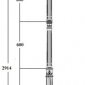 Наземный фонарь Oasis_Light GLOBO L 88210LA/E7 Bl