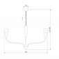 Подвесная люстра Eurosvet Rhyton 60167/8 никель