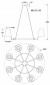 Подвесная люстра MyFar Aurora MR1931-8P