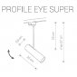 Трековый светильник Nowodvorski Profile Eye Super 9245