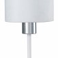 Настольная лампа декоративная Escada Denver 1109/1 White/Silver