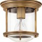 Потолочный светильник Hinkley Hadrian QN-HADRIAN-MINI-F-BR-CLEAR