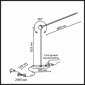 Настольная лампа офисная Odeon Light HIGHTECH 7101/12TLA
