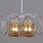 Подвесная люстра Reluce 03883-0.4-04 WH+GD