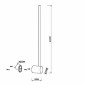 Настенный светильник Maytoni Light stick MOD237WL-L6B3K