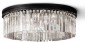 Потолочная люстра DeLight Collection 1920s Odeon KR0387C-10B/P black/clear