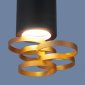 Потолочный светильник Elektrostandard DLN102 GU10 черный/золото 4690389148774