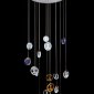 Подвесная люстра Mickey LE7714/16 Black Chrome