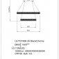 Подвесная люстра Aida LE7707/800-2K Black Chrome