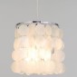 Подвесной светильник Eurosvet Sandra 60185/1 хром/перламутр