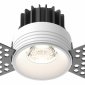Точечный светильник Maytoni Round DL058-7W4K-TRS-W