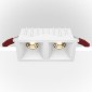 Точечный светильник Maytoni Alfa LED DL043-02-10W4K-D-SQ-W
